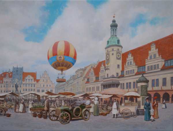 Marktplatz in Leipzig - Vadim Voitekhovitch