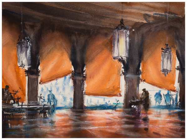 Venedig Fischmarkt - A. Khamasmie