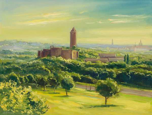 Halle - Blick vom Amselgrund
