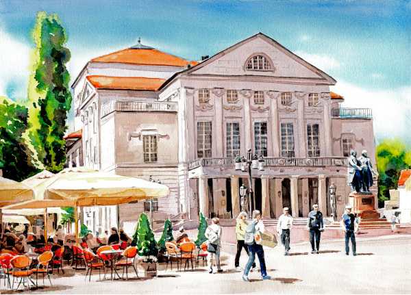 Theaterplatz Weimar