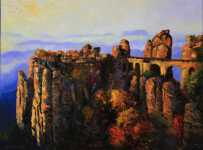 Morgensonne an der Bastei - Andreas Liebold