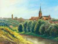 Halle - Blick von den Klausbergen 